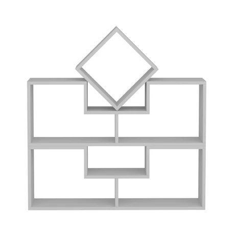 könyvespolc Beled - White