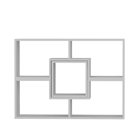 könyvespolc Beled - White