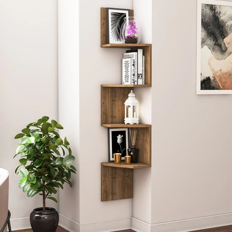 Fali polc Desaldo - Walnut