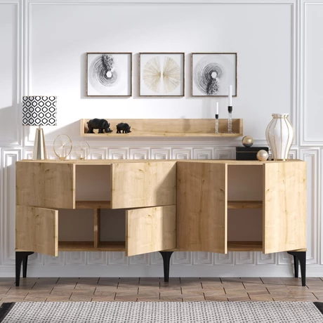 Konzolasztal Stella - Sapphire Oak