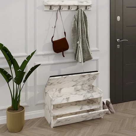 Előszobafal Boby - Carrara Marble