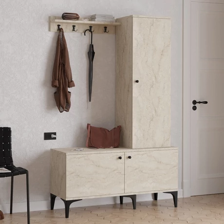 Előszobafal Lex - Travertine