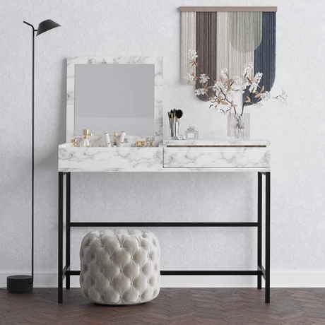 Fésülködő asztal Linda - Carrara Marble