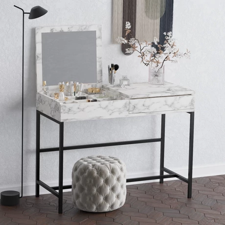 Fésülködő asztal Linda - Carrara Marble
