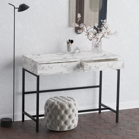 Fésülködő asztal Linda - Carrara Marble