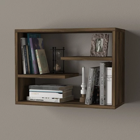 Fali polc Tino - Walnut