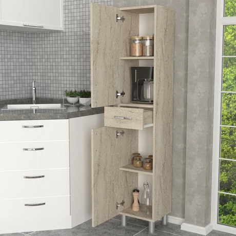 Fürdőszoba szekrény Selin 2 Doors 1 Drawer