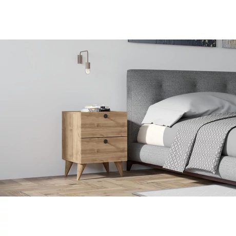 Éjjeliszekrény Kada - Walnut v2