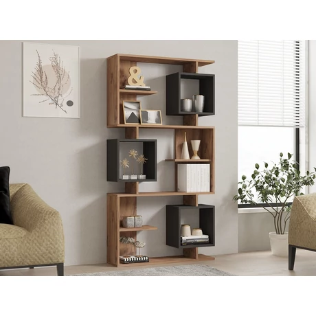 könyvespolc Icardi - Atlantic Pine, Anthracite