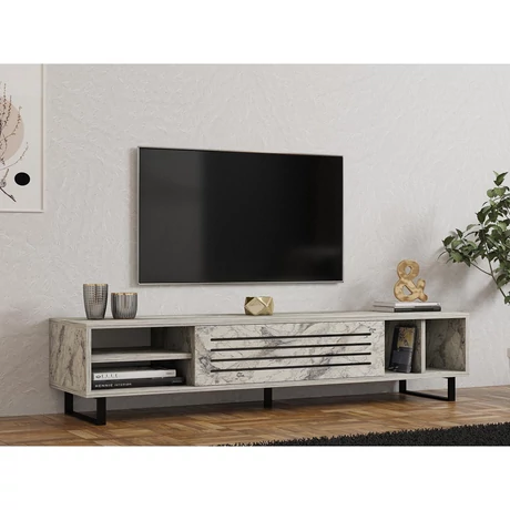 TV szekrény Safir - Freesia, Marble