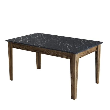 Étkező asztal Milan 518 - Walnut, Black
