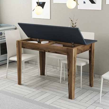 Étkező asztal Kiev 504 - Walnut, Anthracite