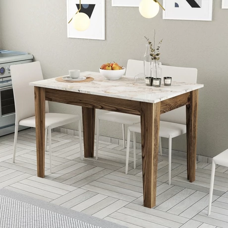 Étkező asztal Kiev 506 - Walnut, White