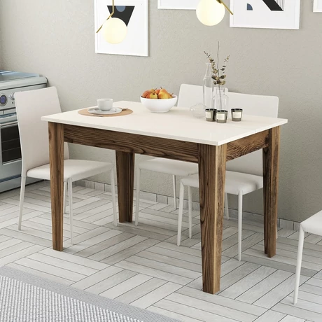Étkező asztal Kiev 508 - Walnut, Cream