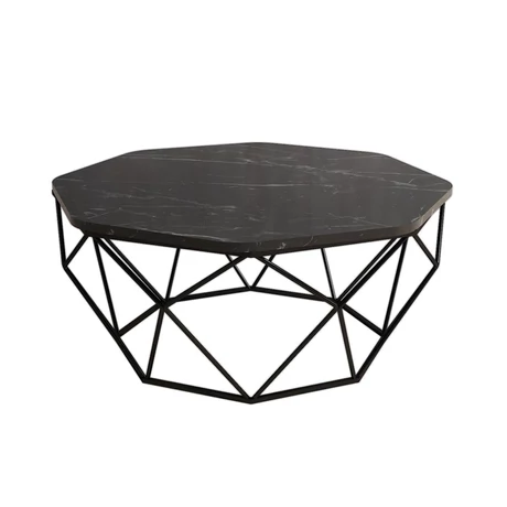 Dohányzóasztal Diamond - Black Marble