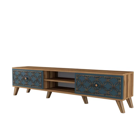 TV szekrény Class - Walnut, Chalcedony