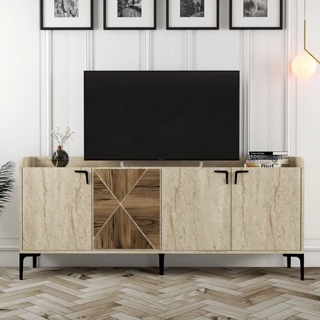 Konzolasztal Venedik - Diós, Travertine