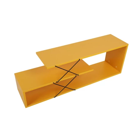 TV szekrény Zigzag - Sárga