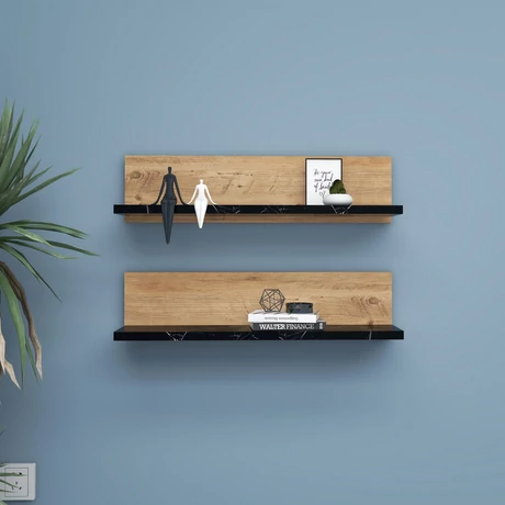 Fali polc Shelf - Fekete