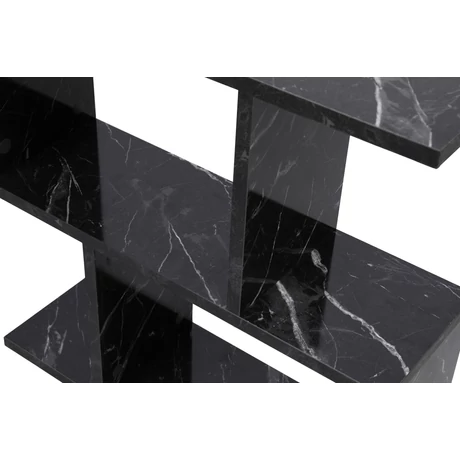Kis asztal Life - Fekete, Marble