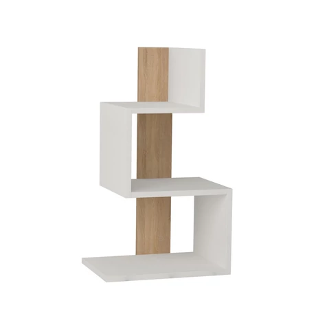 Kis asztal Rosie - White, Oak
