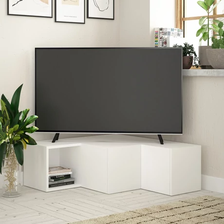 TV szekrény Compact - White