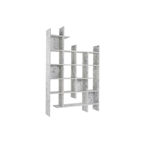 Könyvespolc Manco - Carrara Marble