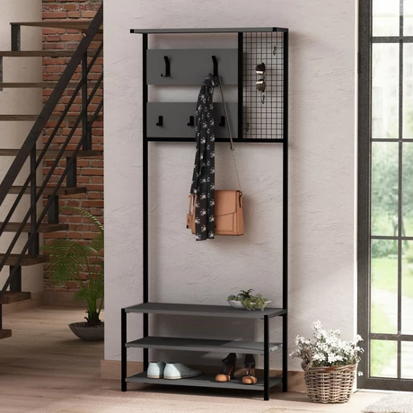 Előszobafal Nomad Portmanto - Anthracite