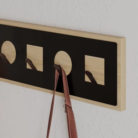 Fali fogas Icon Hanger - Sapphire, Oak
