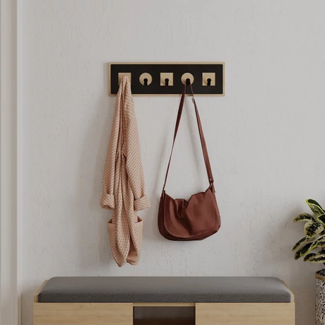 Fali fogas Icon Hanger - Sapphire, Oak
