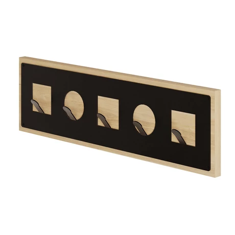 Fali fogas Icon Hanger - Sapphire, Oak