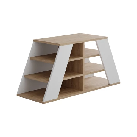 Cipőtároló Pyramid Shoe Bench - Oak, White