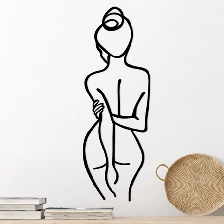 Fém fali dekoráció, Woman Body