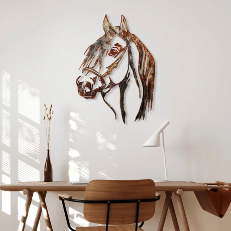 Fém fali dekoráció, Horse - 3