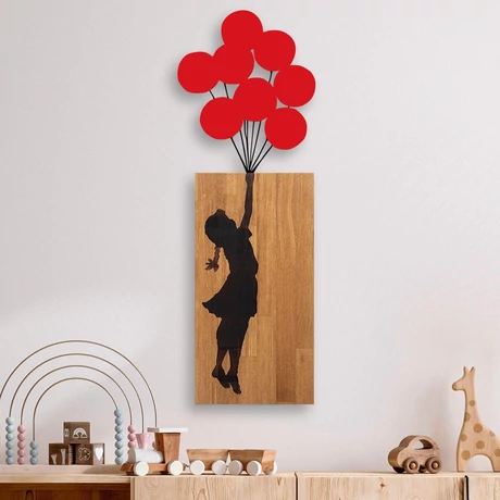 Fa fali dekoráció, Banksy - 17