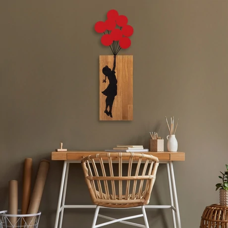 Fa fali dekoráció, Banksy - 17