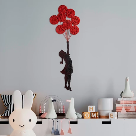Fém fali dekoráció, Banksy - 11-1