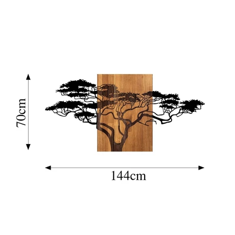 Fa fali dekoráció, Acacia Tree - 329