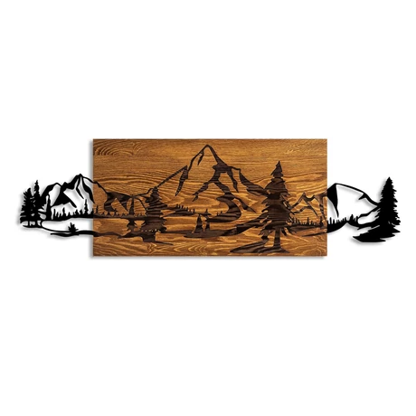 Fa fali dekoráció, Mountain Range