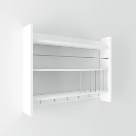 Konyhai polc Kolin - White