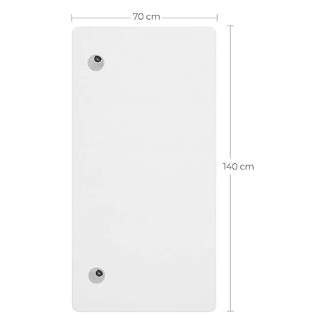 Elektromos íróasztallap,asztallap sima élekkel, 140cm, fehér