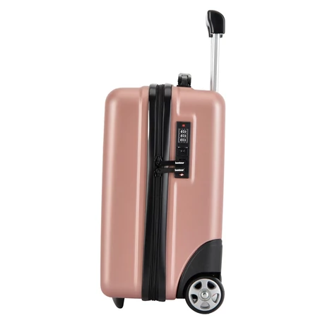 40x30x20cm kabinbőrönd, WIZZ AIR felvihető kézipoggyász, RoseGold