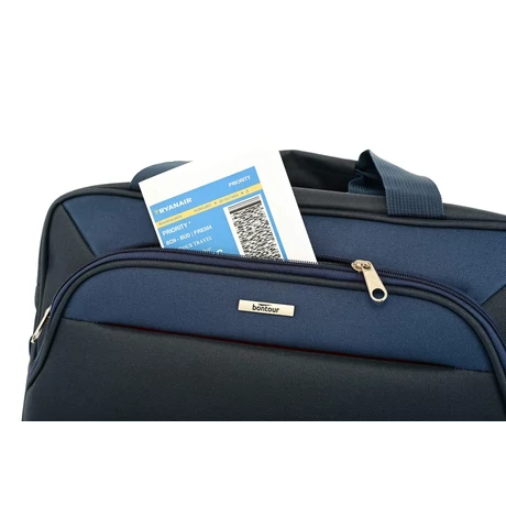 Ryanair/Wizzair kabintáska 40x20x25 cm, Bontour AIR Utazótáska, Kék