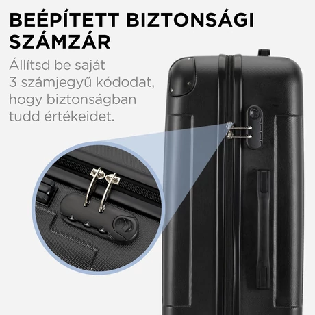 BONTOUR VERTICAL 4 Kerekes Borönd Szett Fekete