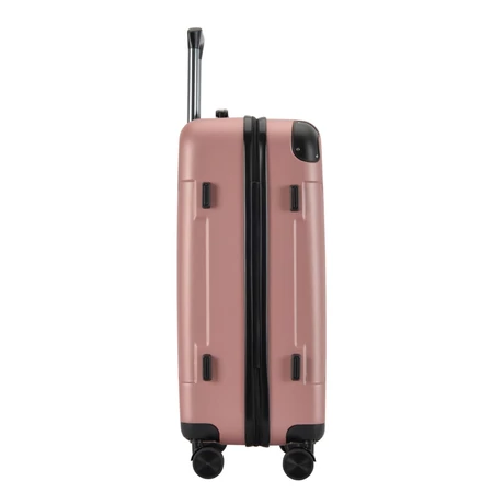 BONTOUR VERTICAL 4 Kerekes Közepes Bőrönd 65x44,5x27cm, M méretű, Rose gold