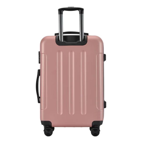 BONTOUR VERTICAL 4 Kerekes Közepes Bőrönd 65x44,5x27cm, M méretű, Rose gold