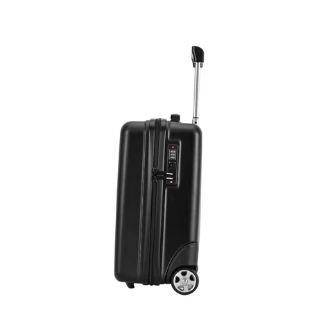BONTOUR CabinOne Kabinbőrönd az EasyJet számára, Fekete Színben(45x36x20 cm)