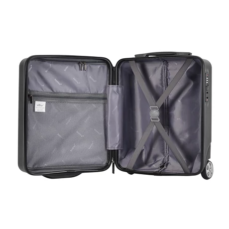 BONTOUR CabinOne Kabinbőrönd az EasyJet számára, Fekete Színben(45x36x20 cm)