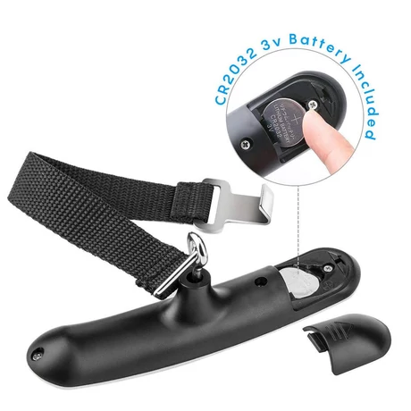 BONTOUR Bőröndmérleg, digitális kézi mérleg, LCD kijelző, maximum 50 kg
