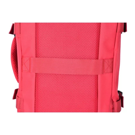 BONTOUR AIR Utazó Hátizsák, WizzAir/Ryanair méretű 40x20x25cm, Piros Színben